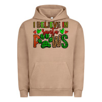 Pigment Burro i believe in santa paws christmas Urban Hoodie - Jasminsmagicworld