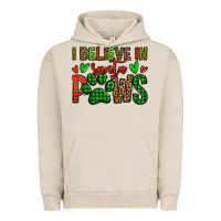 Pigment French Oak i believe in santa paws christmas Urban Hoodie - Jasminsmagicworld