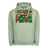 Pigment Oil Green i believe in santa paws christmas Urban Hoodie - Jasminsmagicworld