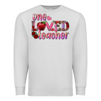 Dove Grey one loved teacher Premium Sweatshirt - RanaPortraitStore