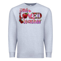 Heather Grey one loved teacher Premium Sweatshirt - RanaPortraitStore