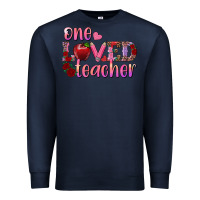 Navy one loved teacher Premium Sweatshirt - RanaPortraitStore
