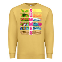 Antique Gold summer with background tbw Premium Sweatshirt - texasbilliewilder