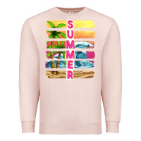 Pale Pink summer with background tbw Premium Sweatshirt - texasbilliewilder