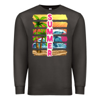 Smoke summer with background tbw Premium Sweatshirt - texasbilliewilder