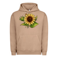 Pigment Burro sunflower Urban Hoodie - JahusDesignShop