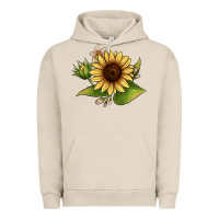 Pigment French Oak sunflower Urban Hoodie - JahusDesignShop