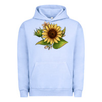 Pigment Grape Ice sunflower Urban Hoodie - JahusDesignShop
