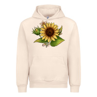 Sandshell sunflower Urban Hoodie - JahusDesignShop