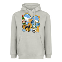 Moon Dust argentina  hearts Heavyweight Hoodie - texasbilliewilder