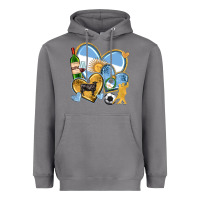 Storm argentina  hearts Heavyweight Hoodie - texasbilliewilder