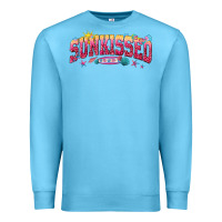 Ocean Blue sunkissed Premium Sweatshirt - texasbilliewilder