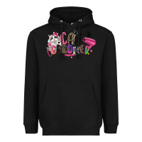 Black cat groomer Heavyweight Hoodie - Zillion Design Studio