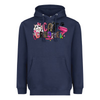 Navy cat groomer Heavyweight Hoodie - Zillion Design Studio