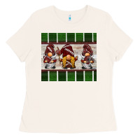 Bone football gnomes Ladies Tee - BarkalooDesign