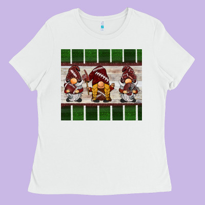 Football Gnomes Ladies Tee Designed By Barkaloodesign