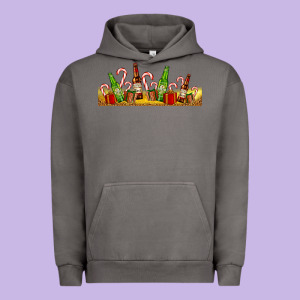 Beer Bottles For Christmas Urban Hoodie Designed By Adodesignshop