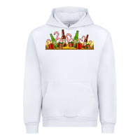 White beer bottles for christmas Urban Hoodie - AdoDesignShop