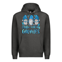 Charcoal Heather chillin' with my gnomies Premium Hoodie - JahusDesignShop