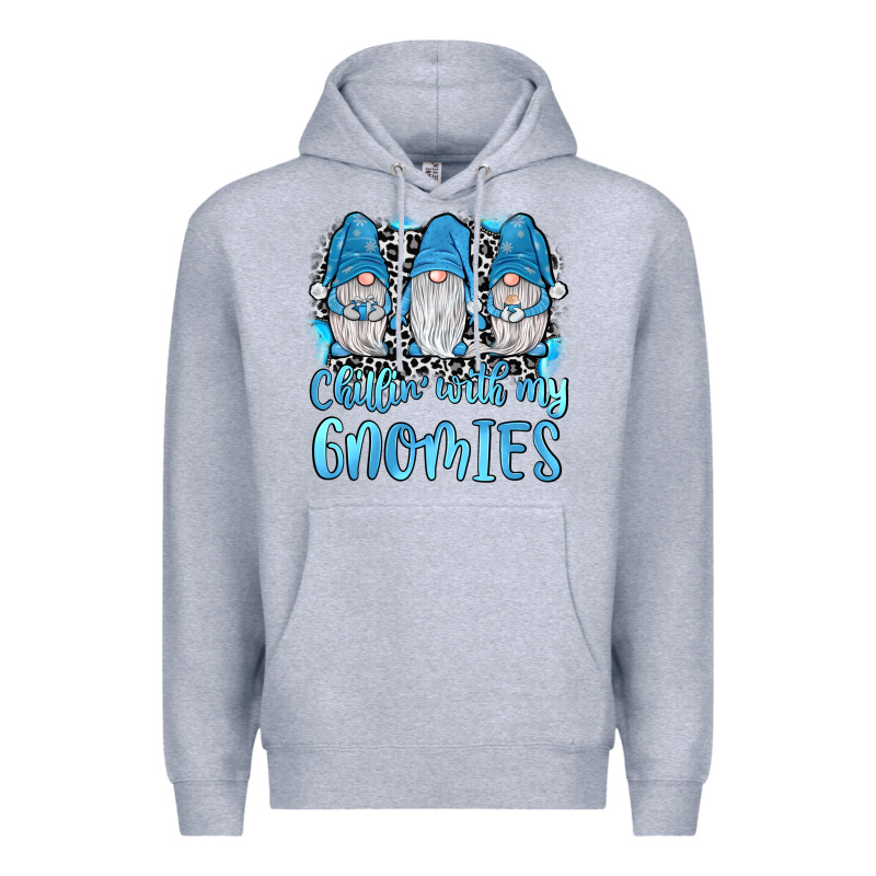 Chillin' With My Gnomies Premium Hoodie by JahusDesignShop | Teevron