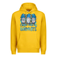 Lemon chillin' with my gnomies Premium Hoodie - JahusDesignShop