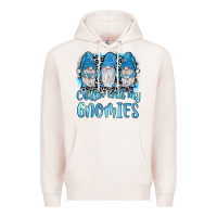 Pale Pink chillin' with my gnomies Premium Hoodie - JahusDesignShop