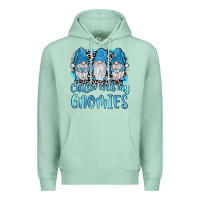 Seafoam chillin' with my gnomies Premium Hoodie - JahusDesignShop