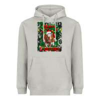 Moon Dust Western Merry Christmas Longhorn Cow Heavyweight Hoodie - RanaPortraitStore