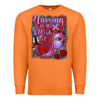 Carrot nursing is a work of heart Premium Sweatshirt - RanaPortraitStore