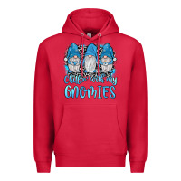 Cardinal chillin' with my gnomies Premium Hoodie - JahusDesignShop