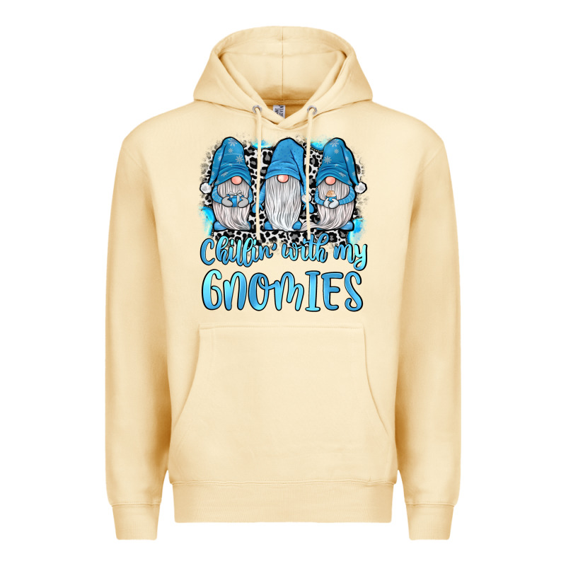 Chillin' With My Gnomies Premium Hoodie by JahusDesignShop | Teevron