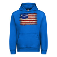 Cobalt American flag Urban Hoodie - JahusDesignShop
