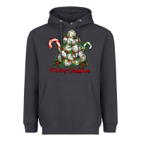 Smoke Merry Christmas Volleyball Heavyweight Hoodie - RanaPortraitStore