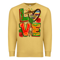 Antique Gold love mexico Premium Sweatshirt - Zillion Design Studio