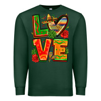Sports Green love mexico Premium Sweatshirt - Zillion Design Studio