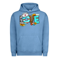 Love Nurse Western Urban Hoodie | Teevron
