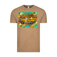 Vintage Coffee western bee gnomes truck honeycomb  leopard turquoise wooden serape Vintage Tee - Artiststas