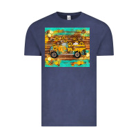 Western Bee Gnomes Truck Honeycomb  Leopard Turquoise Wooden Serape Vintage Tee | Teevron