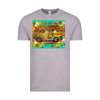 Vintage Zinc western bee gnomes truck honeycomb  leopard turquoise wooden serape Vintage Tee - Artiststas