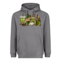 Storm bear coffee cups Heavyweight Hoodie - texasbilliewilder