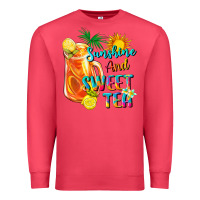 Cardinal sunshine and sweet tea Premium Sweatshirt - texasbilliewilder
