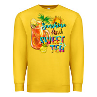 Lemon sunshine and sweet tea Premium Sweatshirt - texasbilliewilder