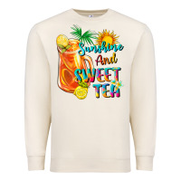 Sandshell sunshine and sweet tea Premium Sweatshirt - texasbilliewilder