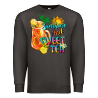 Smoke sunshine and sweet tea Premium Sweatshirt - texasbilliewilder