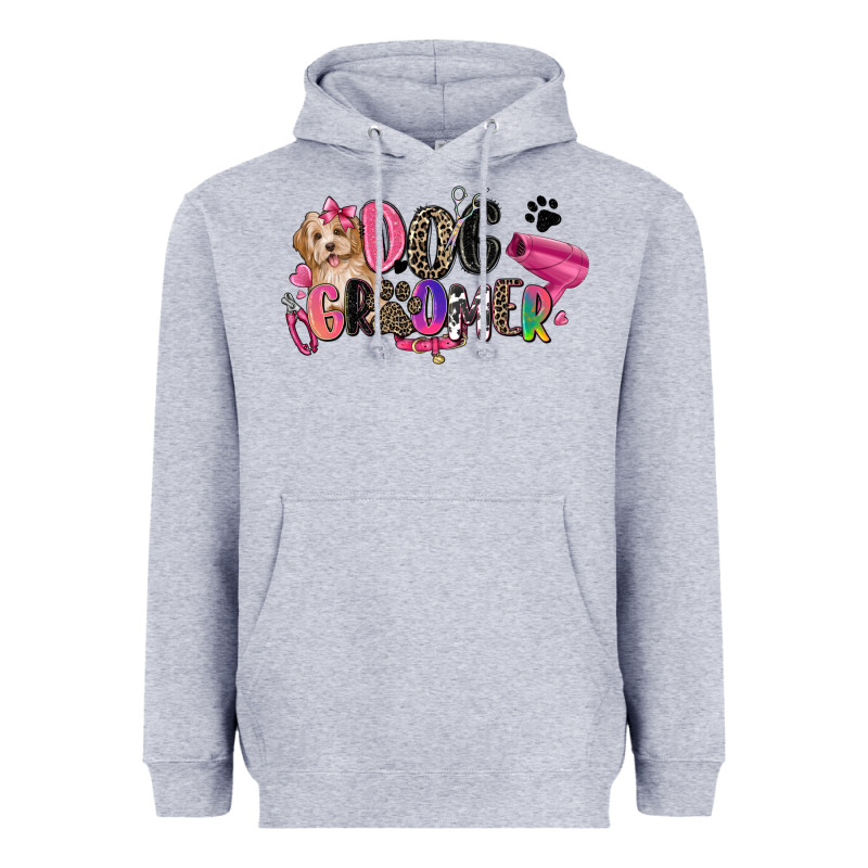 Dog Groomer Heavyweight Hoodie by Zillion Design Studio | Teevron