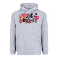 Heather Grey dog groomer Heavyweight Hoodie - Zillion Design Studio