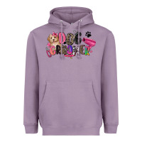 Lavender dog groomer Heavyweight Hoodie - Zillion Design Studio