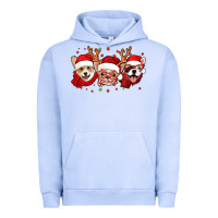 Pigment Grape Ice christmas dogs corgi chihuahua frenchie Urban Hoodie - Jasminsmagicworld
