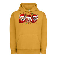 Pigment Peanut Butter christmas dogs corgi chihuahua frenchie Urban Hoodie - Jasminsmagicworld