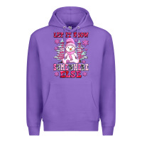 Purple let it snow somewhere else Premium Hoodie - AdoDesignShop